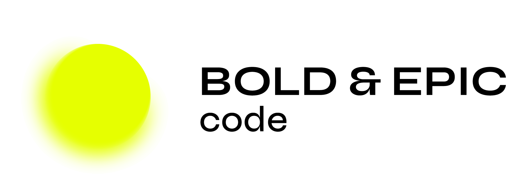 BOLD&EPIC_Logo_Code